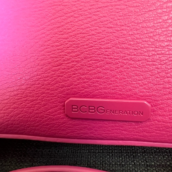 NWT BCBGENERATION SMALL SATCHEL CROSSBODY BAG PURSE - Picture 7 of 7